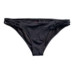 Victoria’s Secret Strappy Cheeky Bikini Bottoms• Size Small